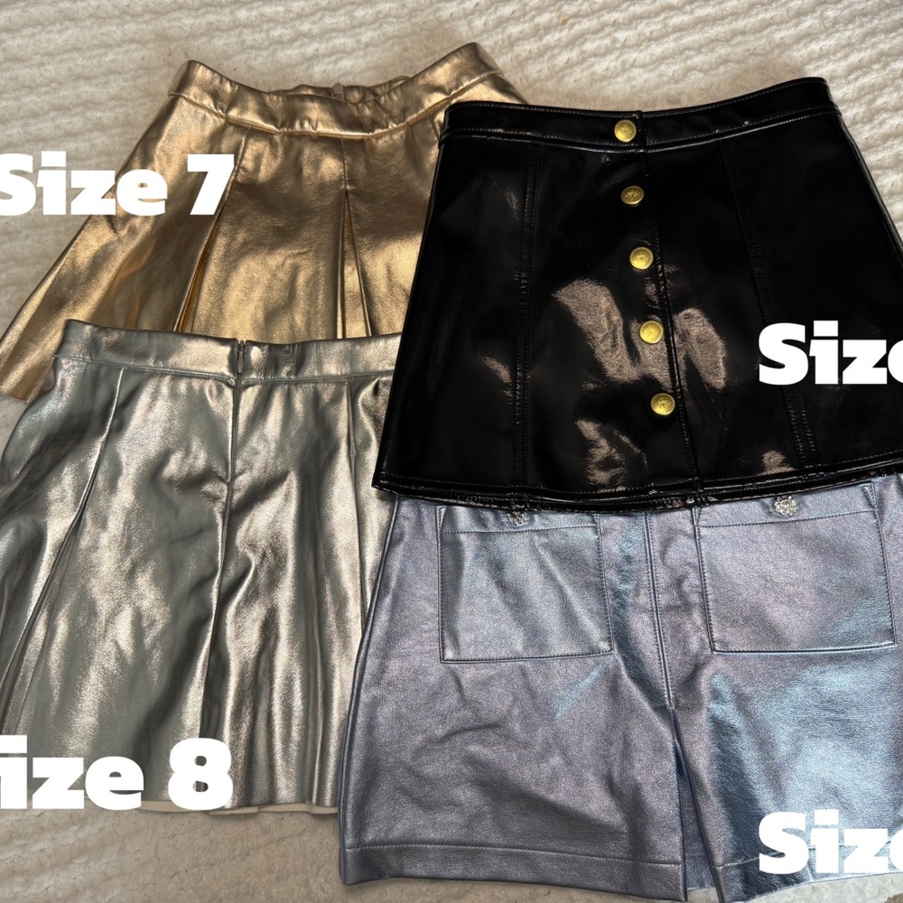 J. Crew Metallic Girls Skirt Set (4)